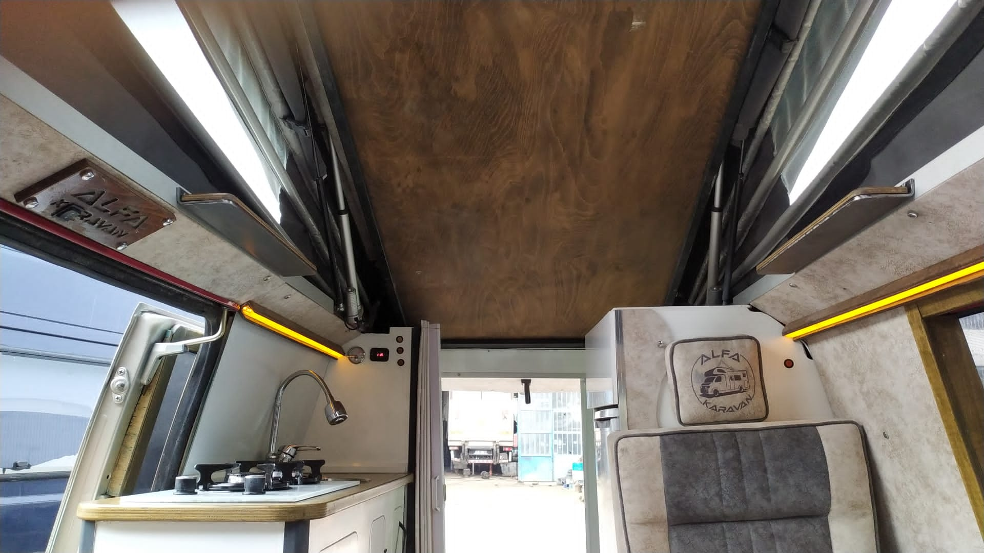 Pop Up A L R Tavan Universal Elektrikli Alfa Karavan Motokaravan